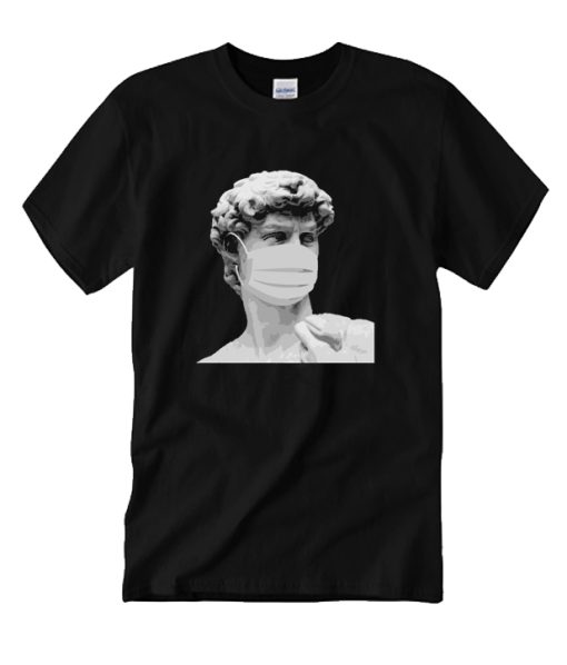 Bust of Michelangelo in a medical mask DH T-Shirt