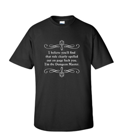 Caverns and Creatures RPG DH T-Shirt