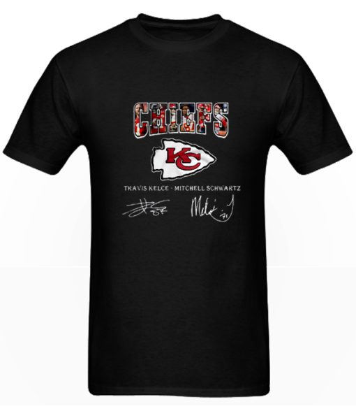 Chiefs Travis Kelce Mitchell Schwartz DH T Shirt