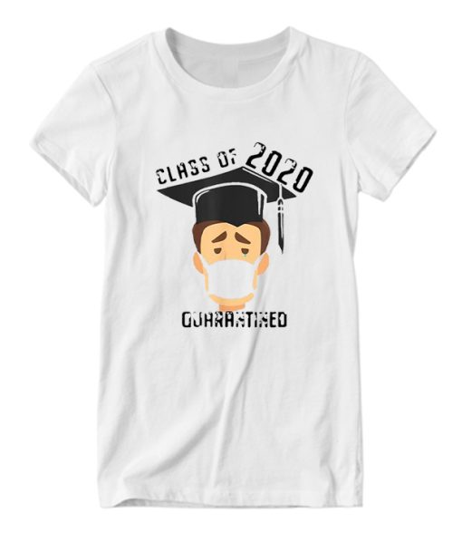 Class of 2020 quarantined mask graduating senior graduation DH T Shirt