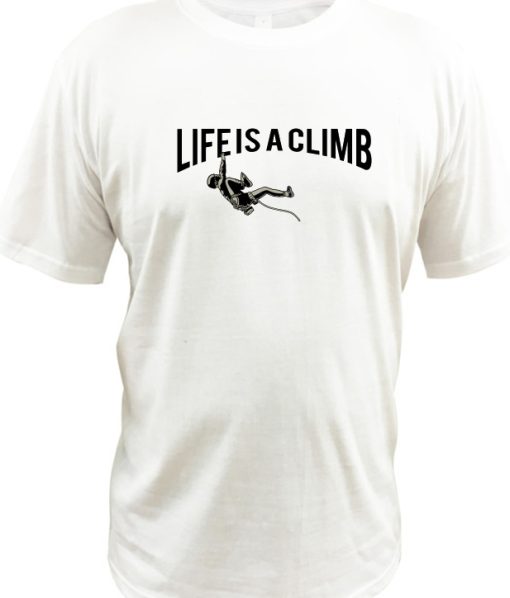 Climbing Mountain Climb Adventure Gift DH T Shirt