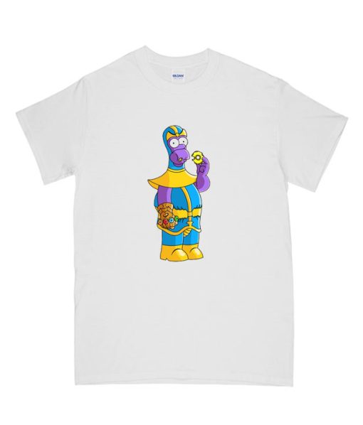 Homer Simpson x Thanos mashup DH T-Shirt