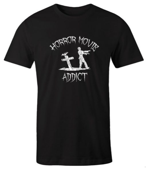 Horror Movie Addict DH T-Shirt