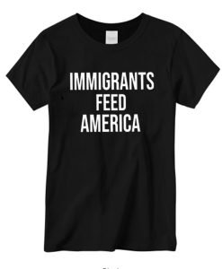 Jose Andres wears Immigrants Feed America shirt