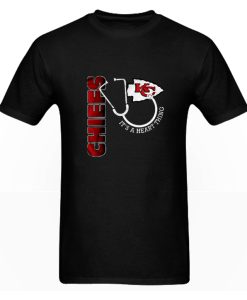 Kansas City Chiefs It's A Heart Thing Stethoscope NFL T Shirt