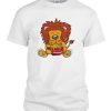 Kawaii Japanese Anime Lion eating Asian Ramen Noodles TShirt