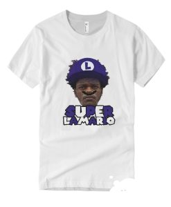 Lamar Jackson Super Lamario DH T Shirt