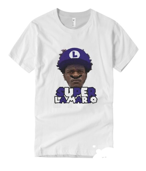 Lamar Jackson Super Lamario DH T Shirt