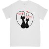 Love Being Together Couple Cats DH T-Shirt