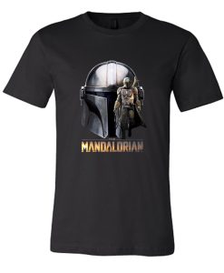 The Mandalorian Star Wars Mandalorian Helmet Portrait DH T-Shirt