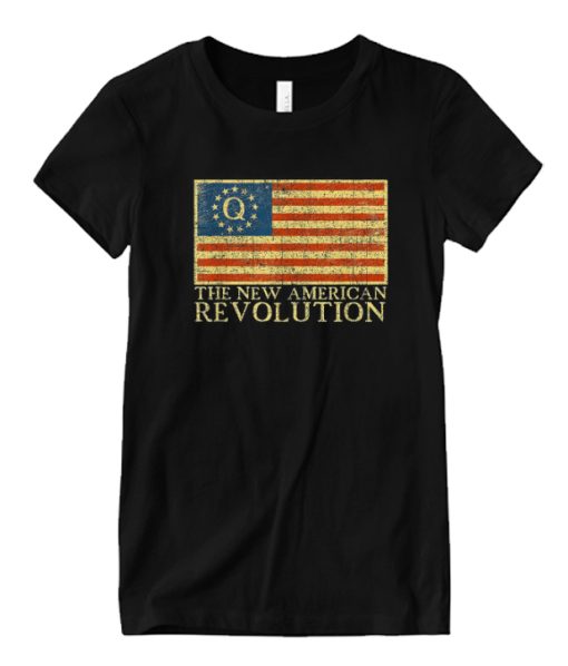 The New American Revolution Political Qanon Q Rally DH T-Shirt