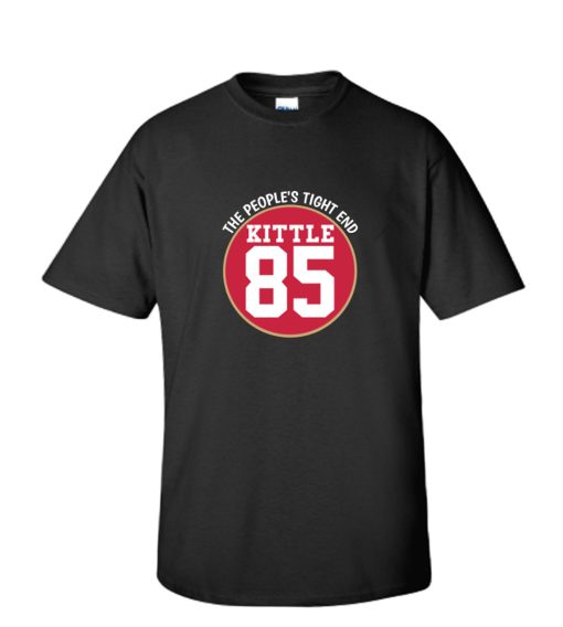 The People's Tight End Kittle Black DH T-Shirt