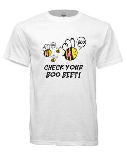 check your boo bees White DH T-Shirt