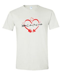 circle arrow heart love DH T Shirt