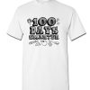 100 Days Smarter Funny 100 Days Of School DH T Shirt