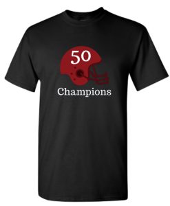 50 super bowl champions DH T Shirt