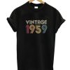 60th Birthday Gift Vintage 1959 DH T Shirt