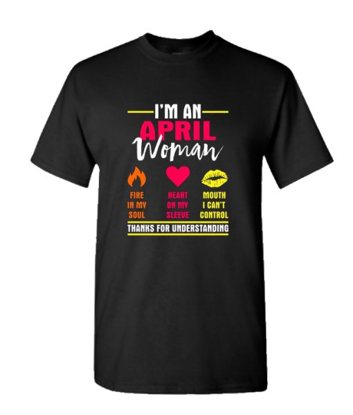 April Woman Personality DH T shirt