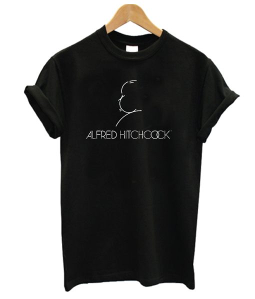 Arriasa Alfred Hitchcock Silhouette DH T-shirt