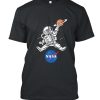 Astronaut Basketball Jump Nasa Pullover DH T-shirt