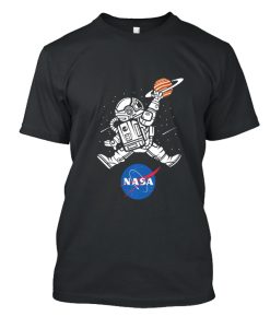 Astronaut Basketball Jump Nasa Pullover DH T-shirt