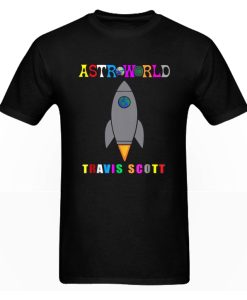 Astroworld Travis Scott Rocket Poster DH T-Shirt