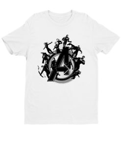 Avengers Endgame Hero Circle DH T-Shirt