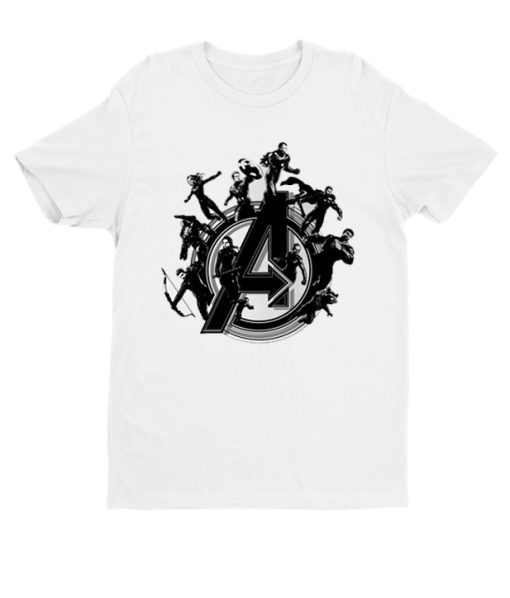 Avengers Endgame Hero Circle DH T-Shirt