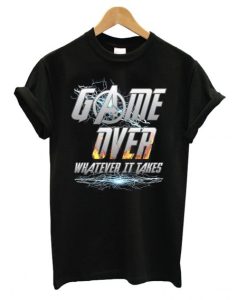 Avengers Endgame Inspired and DC Comics On Game Over DH T-Shirt