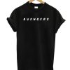 Avengers Friends Black DH T-Shirt