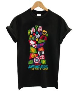 Avengers Infinity War Black DH T-Shirt