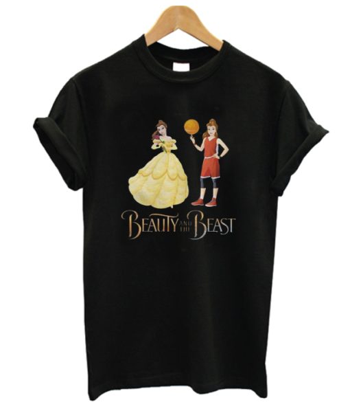 Beauty And The Beast Belle Basketball DH T-Shirt