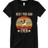 Best Pug Dad Ever Dabbing Pug Vintage DH T-Shirt