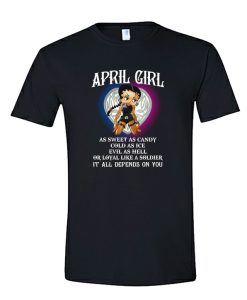 Betty Boop April Girl DH T-Shirt