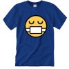 Big Face With Medical Mask Emoji DH T-Shirt