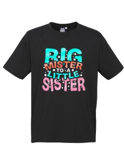 Big Mister to a Little Sister Cute Big Brother DH T-Shirt