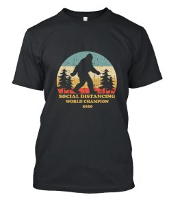 Bigfoot Social Distancing World Champion DH T-Shirt