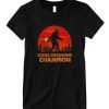 Bigfoot social distancing champion DH T-Shirt