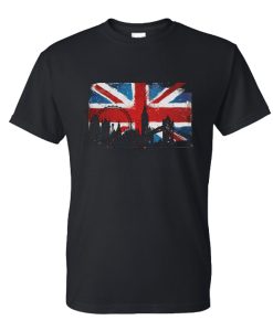 UK Flag London England DH T Shirt