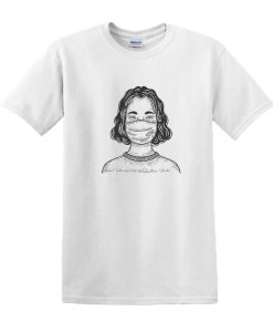 Woman in medical mask DH T-Shirt