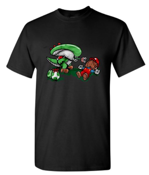 Xenoyoshi - Alien And Super Mario - DH T-Shirt