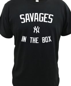 Yankees Savages In The Box Fan DH T-Shirt