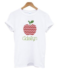 apple personalized fall kids back to school DH T shirt