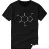 Caffeine Molecule smooth T-shirt