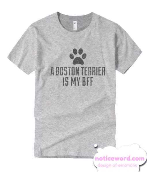 Cute Boston Terrier Dog Breed smooth T Shirt