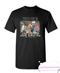 Free Joe Exotic The Tiger King carole baskin smooth T Shirt