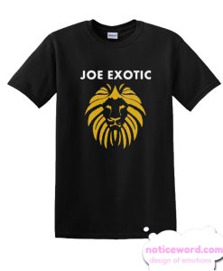 Free Joe Exotic Tiger Black smooth T Shirt