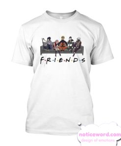 Friends Naruto Couch smooth T Shirt