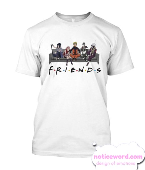 Friends Naruto Couch smooth T Shirt