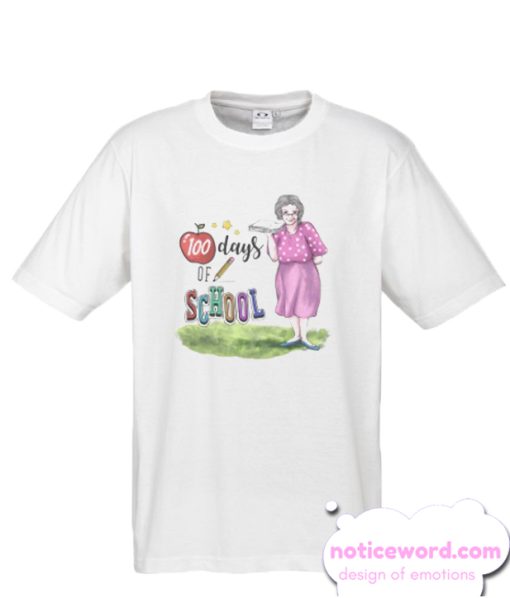 Happy 100 days of school smooth T-Shirt